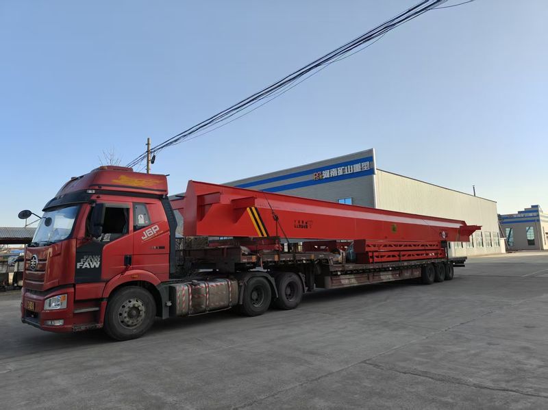 電動葫蘆門式起重機 MHxh20t-22.5m 制作完成  裝車發貨